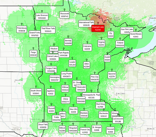 NOAA Weather Radio KC0CAP